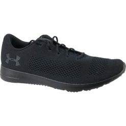 Under Armour Under Armour Rapid 1297445-004 41 Czarne. Czarne buty sportowe męskie Under Armour, z syntetyku, bez zapięcia, do biegania. W wyprzedaży za 239,99 zł.