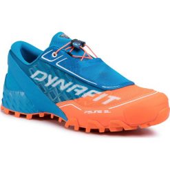 Buty DYNAFIT - Feline Sl 64053 Shocking Orange/Methyl Blue 4503. Pomarańczowe buty sportowe męskie Dynafit, ze skóry ekologicznej, bez zapięcia, do biegania. Za 629,00 zł.