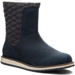 Śniegowce HELLY HANSEN - Seraphina 112-58.504 Dark Teal/Navy/Natura. Niebieskie kozaki damskie Helly Hansen, ze skóry, na niskim obcasie, bez zapięcia. W wyprzedaży za 369,00 zł.