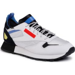 Buty Reebok - Cl Leather Reedux FV3206 White/Black/Blubla. Białe buty sportowe męskie Reebok, ze skóry, bez zapięcia. Za 379,00 zł.
