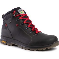 Trekkingi GRISPORT - 12905D146G Plomb Defender. Czarne trapery damskie Grisport, ze skóry, bez obcasa, bez zapięcia. W wyprzedaży za 269,00 zł.