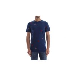 T-shirty z krótkim rękawem Jack Jones 12131821 CONVO. Niebieskie t-shirty męskie Jack & Jones, s, bez wzorów, bez kołnierzyka, krótkie. Za 66,06 zł.
