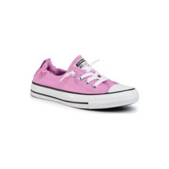 Converse 567023C Różowy. Różowe buty sportowe damskie Converse, bez wzorów, z materiału, sportowe. Za 199,99 zł.