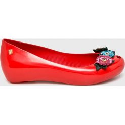 Melissa - Baleriny Ultragirl Flower. Czerwone baleriny damskie marki Melissa, z kauczuku. Za 339,90 zł.