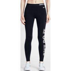 Nike - Legginsy. Czarne spodnie damskie Nike, m, z poliesteru. W wyprzedaży za 289,90 zł.