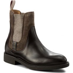 Buty zimowe damskie: Sztyblety GANT - Lydia 15541037 Dark Brown G46