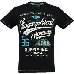T-shirty męskie z nadrukiem: Koszulka „Jercy” w kolorze czarnym