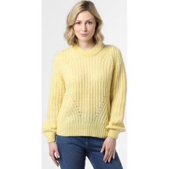 Aygill's - Sweter damski z dodatkiem moheru, żółty. Żółte swetry damskie Aygill's, s, bez wzorów, z dzianiny, bez rękawów, bez kaptura. Za 249,95 zł.