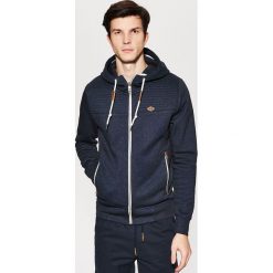 Bluza z kapturem - Granatowy. Niebieskie bluzy męskie rozpinane House, l, z kapturem. Za 89,99 zł.