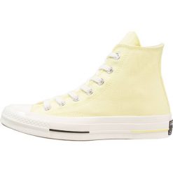 Trampki damskie slip on: Converse CHUCK TAYLOR ALL STAR ’70 HI HERITAGE COURT Tenisówki i Trampki wysokie light zitron/black/egret