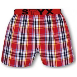 Styx Bokserki Męskie, M, Czerwone. Czerwone bokserki męskie marki Styx. Za 58,00 zł.