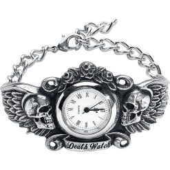 Zegarki damskie: Alchemy Gothic Heart Of Lazaru Zegarek na rękę srebrny