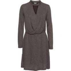Sukienki: Sukienka bonprix czarno-srebrny