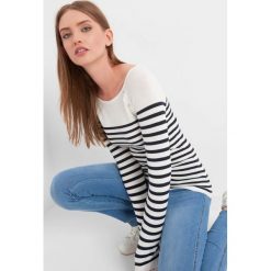 Sweter w paski. Brązowe bez kategorii Orsay, s, z wiskozy. Za 59,99 zł.
