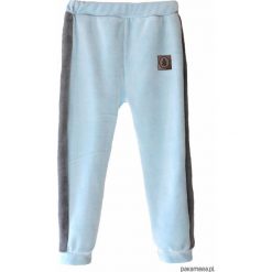 Spodnie VELOUR blue. Niebieskie spodnie chłopięce marki Pakamera, z dzianiny. Za 90,00 zł.