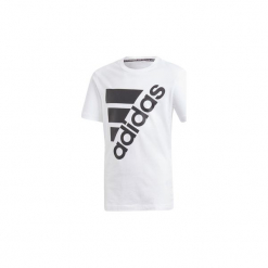 T-shirty z krótkim rękawem Dziecko adidas Must Haves Koszulka Badge of Sport. Białe t-shirty chłopięce z krótkim rękawem marki Adidas. Za 69,95 zł.