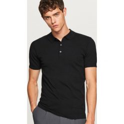 Sweter polo - Czarny. Czarne swetry damskie Reserved, s, bez wzorów, bez rękawów, bez kaptura. Za 159,99 zł.