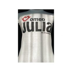 „Romeo i Julia” – William Shakespeare. Białe t-shirty damskie marki Kurdemol, s, bez wzorów, z dresówki, bez kołnierzyka. Za 75,00 zł.