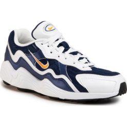 Buty NIKE - Air Zoom Alpha BQ8800 400 Binary Blue/Carotene/White. Białe półbuty damskie Nike, bez wzorów, ze skóry ekologicznej, bez obcasa, bez zapięcia. W wyprzedaży za 379,00 zł.