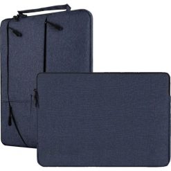 Torba Torba na laptop 15,6" Multifunkcyjna - Navy uniwersalny. Niebieskie torby na laptopa NoName, bez wzorów. Za 66,88 zł.