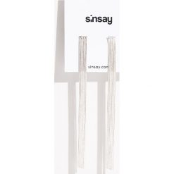 Kolczyki z łańcuszkami - Beżowy. Brązowe kolczyki damskie Sinsay. Za 15,00 zł.