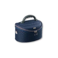 TOP CHOICE Kuferek damski Navy Oval rozm.L (95061) 1szt. Niebieskie topy damskie marki TOP CHOICE, l, bez wzorów, bez kołnierzyka. Za 60,14 zł.