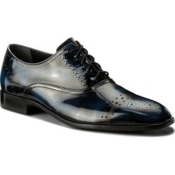 Buty wizytowe męskie: Półbuty BALDOWSKI – M00203-0363-004 Florentik Niebieski