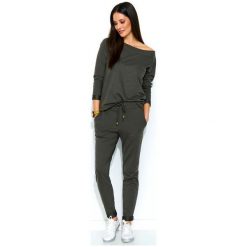 Numinou dres damski NU_nu167 40 khaki. Brązowe jeansy damskie Numinou. Za 319,00 zł.