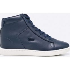 Lacoste - Buty. Szare buty sportowe damskie Lacoste, z materiału. W wyprzedaży za 329,90 zł.