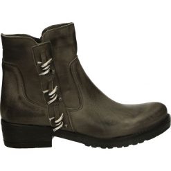 Botki - 5033 NAB GRIG. Czarne botki damskie skórzane marki Venezia. Za 279,00 zł.