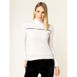 Golf Plein Sport Ls Logos A19C WKK0150 STE003N. Czarne swetry damskie Plein Sport, l, bez wzorów, z wełny, sportowe, bez rękawów, bez kaptura. W wyprzedaży za 499,00 zł.