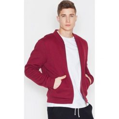 Bejsbolówki męskie: Visent Bluza Bordowa r. XXL (V004)