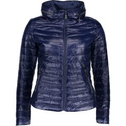 Kurtka w kolorze granatowym. Niebieskie kurtki damskie pikowane marki Cashmere & Jackets, s, bez wzorów, bez kaptura. W wyprzedaży za 212,95 zł.