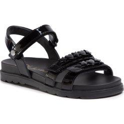 Sandały NATURINO - Faleria 0010502756.01.0A01 S Nero. Czarne sandały dziewczęce Naturino, ze skóry, bez zapięcia. Za 589,00 zł.