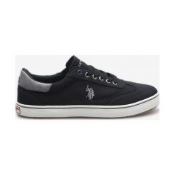 U.S. Polo Assn Ted1 Tenisówki Czarny. Czarne trampki męskie U.S. Polo Assn., bez wzorów, z materiału, bez zapięcia. Za 219,95 zł.