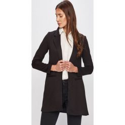 Vero Moda - Żakiet. Szare marynarki damskie Vero Moda, bez wzorów, z elastanu. W wyprzedaży za 99,90 zł.