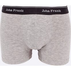John Frank - Bokserki. Szare bokserki męskie marki John Frank, z bawełny. W wyprzedaży za 24,90 zł.