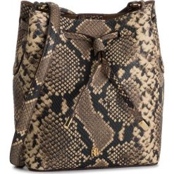 Torebka LAUREN RALPH LAUREN - Debby II 431756037001 Oatmeal. Pomarańczowe torebki klasyczne damskie Lauren Ralph Lauren, bez wzorów, ze skóry, na ramię, bez dodatków. Za 1209,00 zł.