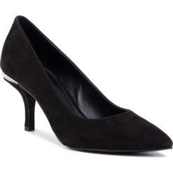 Szpilki MICHAEL MICHAEL KORS - Malinda Pump 40R0MLMP1S Black. Czarne półbuty damskie MICHAEL Michael Kors, bez wzorów, z zamszu, bez obcasa, na obcasie, bez zapięcia. Za 739,00 zł.