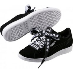 Puma Vikky Ribbon Bold Black B 39. Czarne buty sportowe damskie Puma, bez wzorów, sportowe, puma vikky. W wyprzedaży za 189,00 zł.