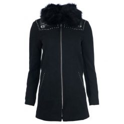 Desigual Płaszcz Damski Collin 40 Czarny. Czarne płaszcze damskie marki Desigual. W wyprzedaży za 730,00 zł.