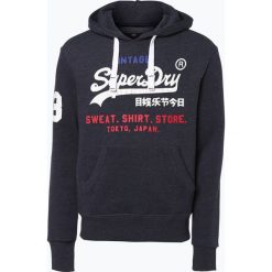 Bluzy męskie: Superdry – Męska bluza nierozpinana, niebieski