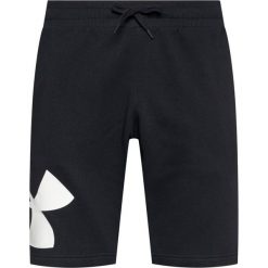 Szorty sportowe Under Armour Rival Fleece Logo 1329747. Czarne spodnie męskie Under Armour, m, bez wzorów, z bawełny, sportowe. Za 169,00 zł.