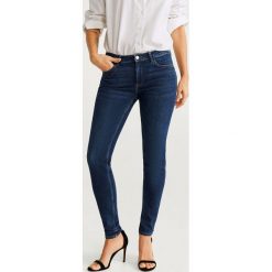 Mango - Jeansy Kim. Zielone jeansy damskie Mango, z obniżonym stanem. Za 119,90 zł.