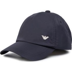 Czapka z daszkiem EMPORIO ARMANI - 627518 0P578 00035 Blue. Niebieskie czapki męskie Emporio Armani, bez wzorów, z poliesteru. Za 269,00 zł.