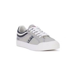 Buty Napapijri STRICK. Szare trampki męskie marki Napapijri, bez wzorów, bez zapięcia. Za 324,15 zł.