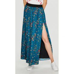 Trussardi Jeans - Spódnica. Szare spódniczki jeansowe marki Trussardi Jeans, maxi, proste. W wyprzedaży za 649,90 zł.