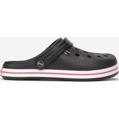 Czarno-Czerwone Klapki Pasipheme. Czarne kapcie męskie Born2be. Za 39,99 zł.