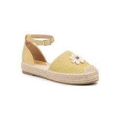 Jenny Fairy WSS990-21 Zielony. Zielone espadryle damskie Jenny Fairy, bez wzorów, ze skóry ekologicznej, bez obcasa. Za 69,99 zł.
