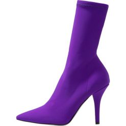 Botki damskie: Bianca Di Botki na obcasie viola